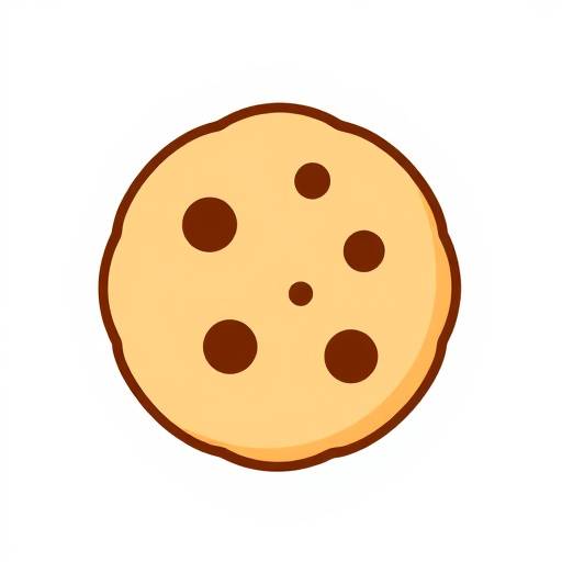 Cookie Icon: A simplified graphic representation of a cookie.