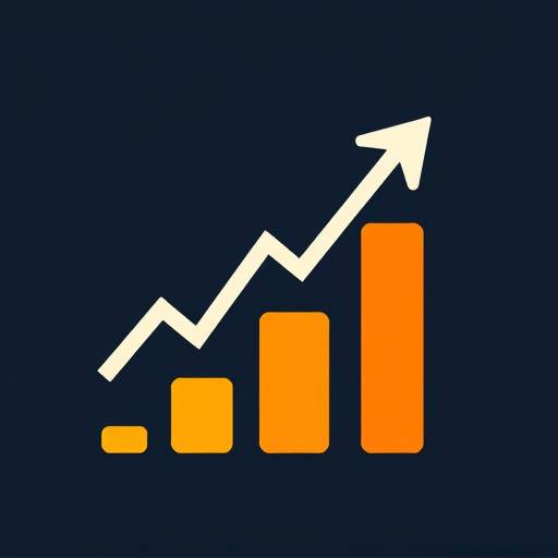 Growth Investing Icon depicting a rapidly ascending graph